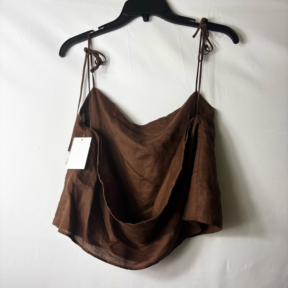 NWT Onia Top Size XL Brown - Picture 2 of 5